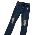 Monkey Ride Original Vintage Hi-Rise Distressed Skinny Jeans, Sz 7/28 Photo 4