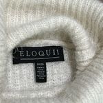 Eloquii  Black And White Striped Turtleneck Tunic Sweater Dress Size‎ 16/18 Photo 5