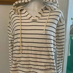 Paper Crane Anthropologie Women’s Pullover Hoodie Large Striped EUC! Photo 0