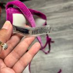 PINK - Victoria's Secret Victoria Secret Bikini Pink Velvet Top‎ Photo 4