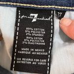 7 For All Mankind Josephina Skinny Boyfriend Distressed Jeans Size 27 Photo 4