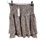 Olivaceous ‎ Printed Tiered Ruffle Skirt Size Small New Photo 2
