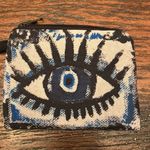 NEW Abstract Evil Eye Multicolor Miniature Bag / Coin Purse Photo 1