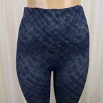 Spanx Women's  Cropped Ankle Look At Me Now Leggings Indigo Watercolor Size XL Photo 7