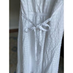 HATCH Sleeveless White Button Midi Dress Clean Girl Coquette Garden Beach Resort Size undefined Photo 4