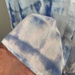 Bella Dahl Hipster Shirt Small Women Blue Aqua Shibori Button Up Lightweight New Photo 7