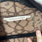 Soft Surroundings Women’s One Size Leopard Cardigan Open Front Photo 1