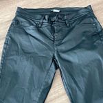 Venus Faux Leather Pants sz 2Flat Front Black Photo 1