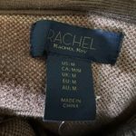 Rachel Rachel Roy Brown Checkered Plaid Hoodie Sweater Size Medium NWT Photo 2