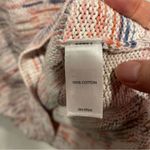 J. Jill cute marled cotton 3/4 sleeve sweater crew neck peaches and cream Orange Size undefined Photo 4