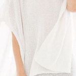 Chico's 1 Cowl Neck Sweater Womens M Textured Pullover Flowy Travelers Collection Photo 0