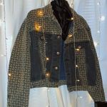 Urban Outfitters Vintage Patterned Denim Jacket Photo 0