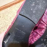 Free People  Cara Ballet Flats Leather Wild Mulberry Photo 7