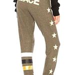 Chaser Peace Star Sweatpant in Green Photo 0