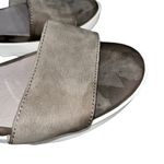 Eileen Fisher  Gray Kash Tumbled Nubuck Leather Sneaker Sandals Shoes size 8.5 Photo 5