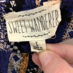 Sweet Wanderer  Halter Aztec Tank Top Small Photo 3