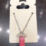 Disney  Parks‎ telephone booth necklace Dr. Who Red Phone Booth Photo 0
