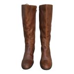 Jessica Simpson  Brown Leather Back lace up Riding Boots. SZ. 7M. Photo 4
