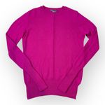 Vince Women’s Cashmere Sweater – Magenta Crew Neck Pullover Size XXS Photo 0