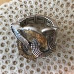 Art Deco Stretch Ring Vintage Metal Jewelry Trendy Photo 4