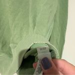 Aerie  take it‎ easy tiger distressed sweatshirt green size small Photo 6