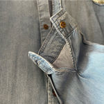 Lane Tree Women’s Denim Kara Button Down Sz Lg​ Blue Photo 4