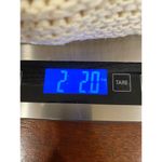 Free People Women's Sz. Large Ivory Wouldn't Knit Be Nice Long Line Cardigan Photo 8