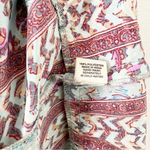 fab'rik Fab’rik Blue Floral Boho Mini Dress Sleeveless Boutique Tiered Size Small S NWT Photo 4