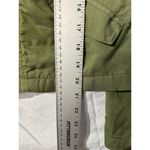 Sanctuary  Olive Green Moto Jacket Women’s Medium Asymmetrical Zip, Utility Style Photo 6