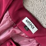 Kasper  Wine Red Button Down Long Sleeve Dress SIZE 10 Photo 6