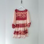 Free People My Love Mini Dress in Tea Combo XS Photo 8