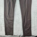 J. McLaughlin  Brown Straight Leg Knit Button Pull On Pants Womens Size 8 Photo 2