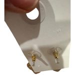 Holiday Time Festive Latte Earrings Goldtone Christmas Jewelry Red Photo 4