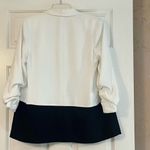 Joie  Lollasa B Colorblock Open Front Scrunch Sleeve Jacket Size 6 Photo 2