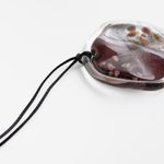 ZARA Limited Edition Cosmic Glass Pendant Necklace Photo 4