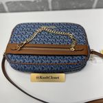 Michael Kors  Denim Multi Chain Crossbody Bag Photo 5
