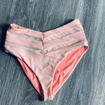 Tularosa Stylish Pink High-Waisted Bikini Bottom Photo 0