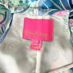 Lilly Pulitzer  Dusk Silk Mini Dress in Saltwater Blue Size Small Photo 4