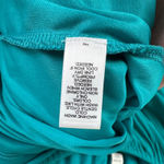 Cato Embroidered Sleeve Dress Sz 18/20W Teal Peasant Cottagecore Festival Flowy Photo 7