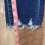 KanCan Womens Mid Rise Raw Cut Off Hem Distressed‎ Skinny Ankle Jeans Blue Sz 29 Photo 7