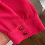 Naked Zebra  Fuchsia Blouse Photo 3