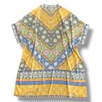 Umgee  Kimono Cardigan Women’s Small Multicolor‎ Boho Festival Beach Cover Up Photo 4