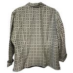 Anne Carson  Black and White Geometric Jacket Photo 2