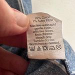 J. Crew Chambray‎ Striped Off Shoulder dress Sz Large Blue Photo 7