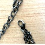 Premier Designs  long dark grey metal necklace Photo 6
