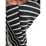 INC  Womens Black & White Striped Sleeveless A-Line Dress M Casual Office Work Photo 7