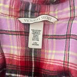 Victoria's Secret  Pink and Red Plaid Nightshirt Size Large Photo 2