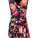 Graffiti New York Y2K Flower Power Hippie Fairy Mermaid Handkerchief Hem Dress Size M Photo 0