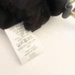 Elizabeth and James Elizabeth‎ and James Drawstring Black Bucket Bag Purse With Beaded Round Handles Photo 4