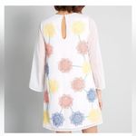 Modcloth Springtime Soiree White Embroidered Retro Shift Dress Size Large Photo 12